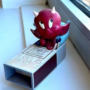 Hot Stuff The Little Devil Harvey Statue figure Sleeping in Box matchbox cartoon